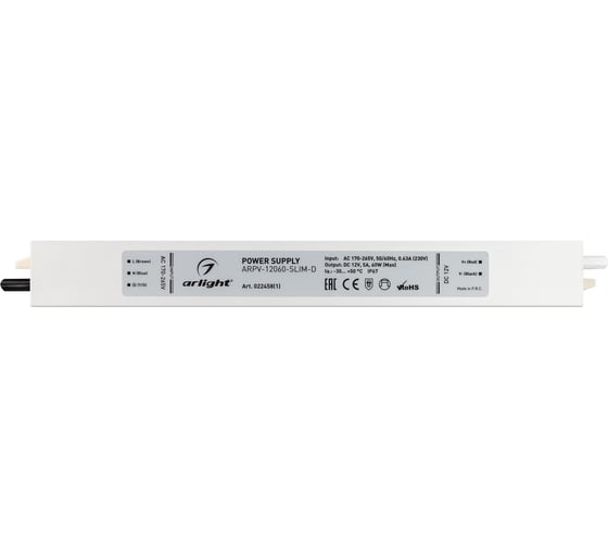 Блок питания Arlight ARPV-12060-SLIM-D 0224581
