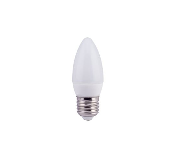 Светодиодная лампа Ecola candle LED 6,0W 220V E27 2700K свеча композит 101x37 C7LW60ELC 1