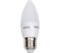 Светодиодная лампа Ecola candle LED 6,0W 220V E27 2700K свеча композит 101x37 C7LW60ELC 2