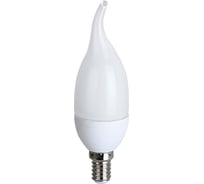 Светодиодная лампа Ecola candle LED 8,0W 220V E14 4000K свеча на ветру композит 129x37 C4YV80ELC