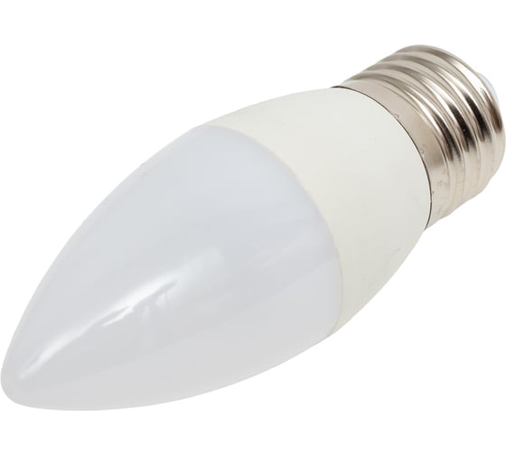 Светодиодная лампа Ecola candle LED 8,0W 220V E27 6000K свеча композит 100x37 C7LD80ELC