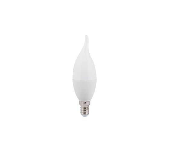 Светодиодная лампа Ecola candle LED 7,0W 220V E14 4000K свеча на ветру композит 128x37 C4YV70ELC 1
