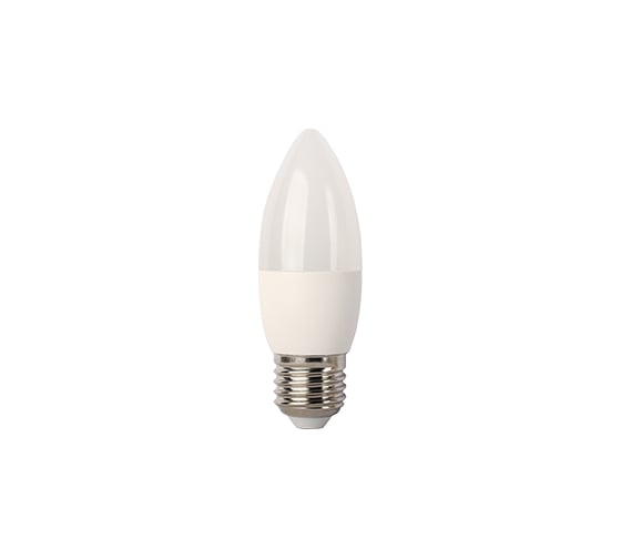 Светодиодная лампа Ecola candle LED 7,0W 220V E27 6000K свеча композит 103x37 C7LD70ELC