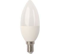 Светодиодная лампа Ecola candle LED 8,0W 220V E14 6000K свеча композит 100x37 C4LD80ELC