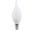 Светодиодная лампа Ecola candle LED 6,0W 220V E14 2700K свеча на ветру композит 129x37 C4YW60ELC 1