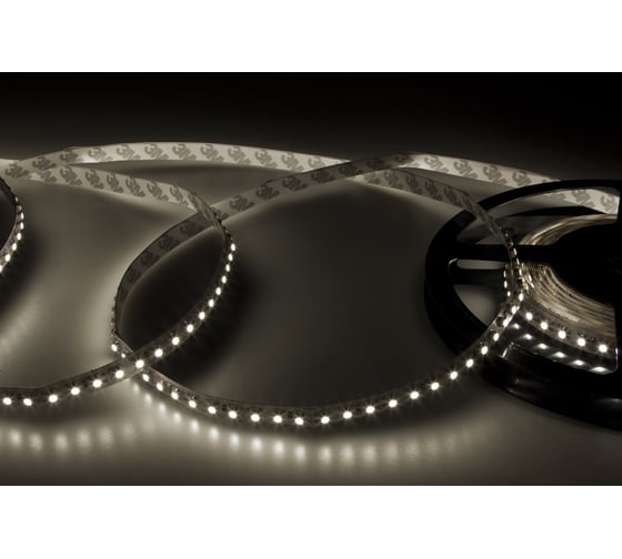 Светодиодная лента Lamper LED 5м, 12В, 8 мм, IP23, SMD 2835, 120 LED/m, свет белый 141-395
