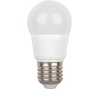 Светодиодная лампа Ecola globe LED 5,4W G45 220V E27 4000K шар композит 82x45 K7GV54ELC