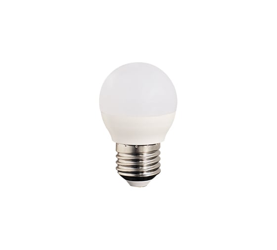 Светодиодная лампа Ecola globe LED 8,0W G45 220V E27 6000K шар композит 78x45 K7GD80ELC