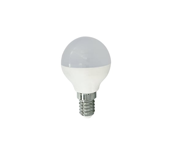Светодиодная лампа Ecola globe LED 5,4W G45 220V E14 4000K шар композит 82x45 K4GV54ELC 1