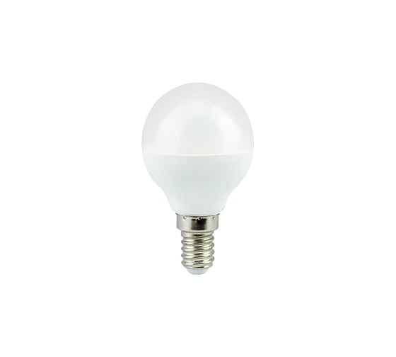 Светодиодная лампа Ecola globe LED 7,0W G45 220V E14 2700K шар композит 82x45 K4GW70ELC 1