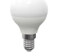 Светодиодная лампа Ecola globe LED 8,0W G45 220V E14 6000K шар композит 78x45 K4GD80ELC