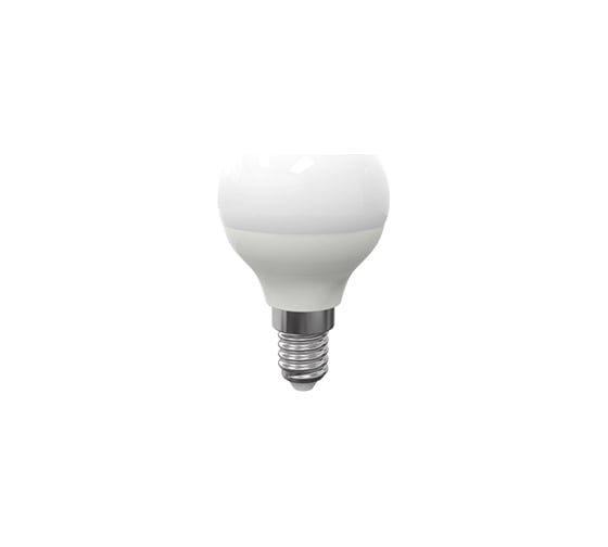 Светодиодная лампа Ecola globe LED 8,0W G45 220V E14 6000K шар композит 78x45 K4GD80ELC