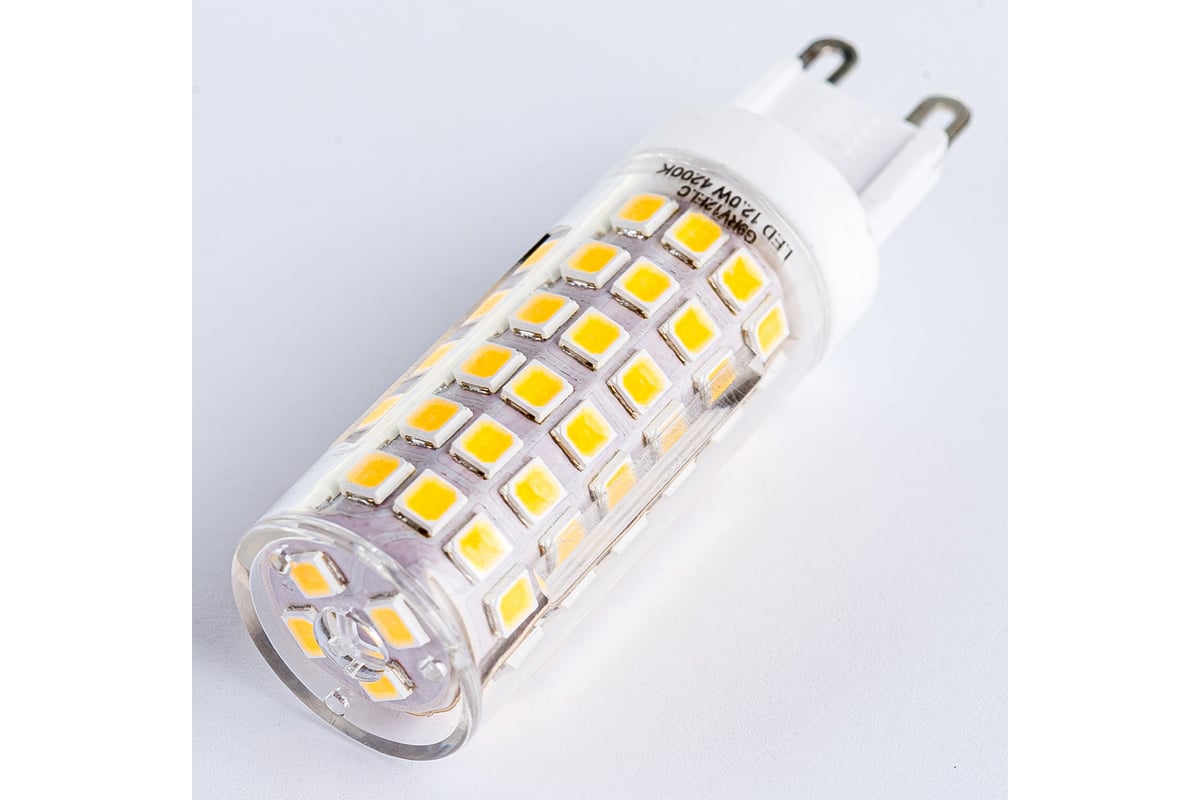 Светодиодная лампа Ecola G9 LED 12,0W Corn Micro 220V 4200K 360 65x19 ...