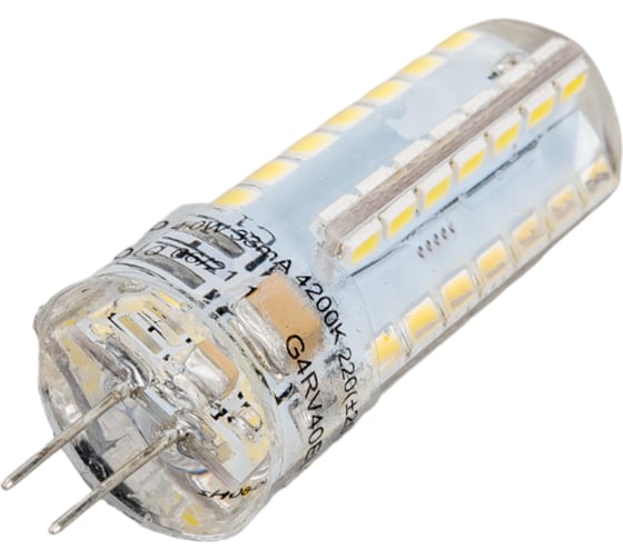 Светодиодная лампа Ecola G4 LED 4,0W Corn Micro 220V 4200K 320 55x16 G4RV40ELC