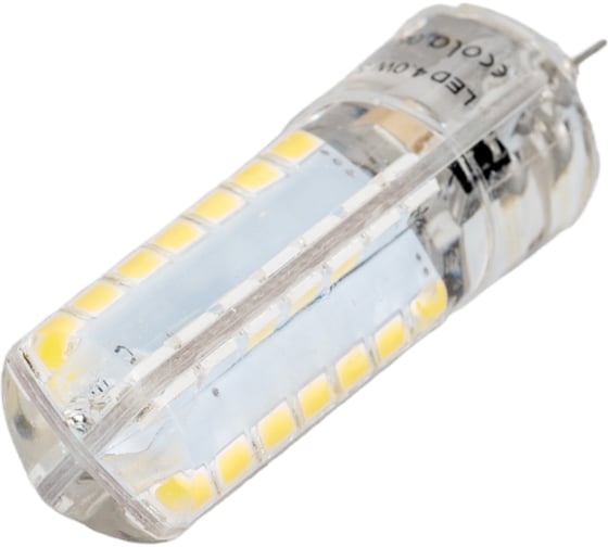 Светодиодная лампа Ecola G4 LED 4,0W Corn Micro 220V 4200K 320 55x16 G4RV40ELC