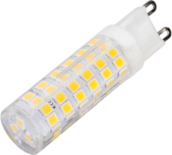 Светодиодная лампа Ecola G9 LED 7,0W Corn Micro 220V 2800K 360 60x15 G9RW70ELC