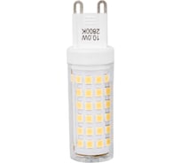 Светодиодная лампа Ecola G9 LED 10,0W Corn Micro 220V 2800K 360 65x19 G9RW10ELC
