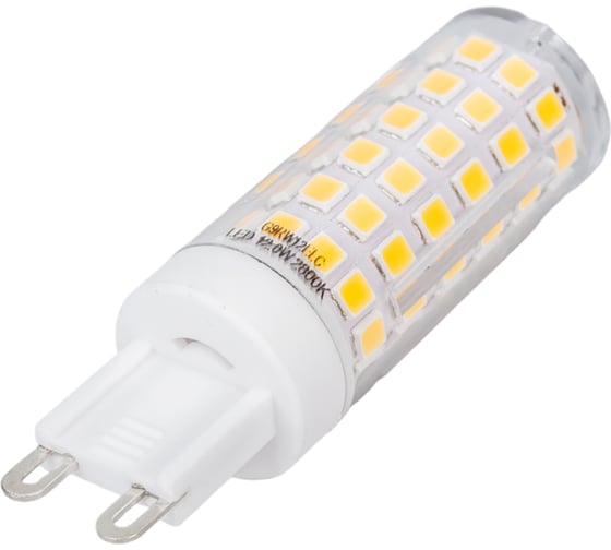 Светодиодная лампа Ecola G9 LED 12,0W Corn Micro 220V 2800K 360 65x19 G9RW12ELC