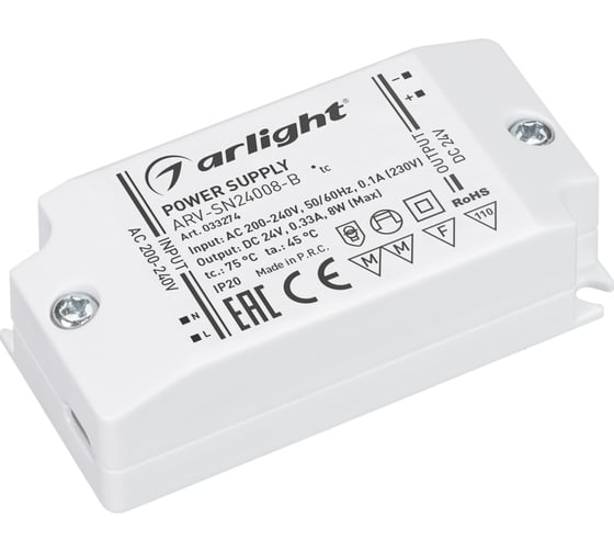 Блок питания Arlight ARV-SN24008-B 033274 1