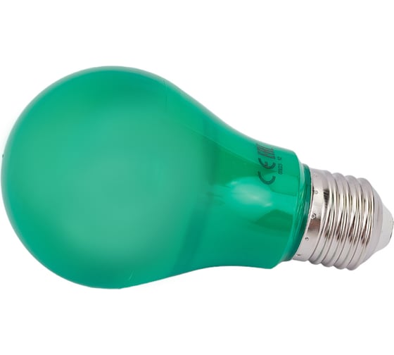 Светодиодная лампа Ecola classic LED color 12,0W A60 220V E27 Green Зеленая 360 композит 110x60 K7CG12ELY
