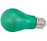 Светодиодная лампа Ecola classic LED color 8,0W A55 220V E27 Green Зеленая 360 композит 108x55 K7CG80ELY 3