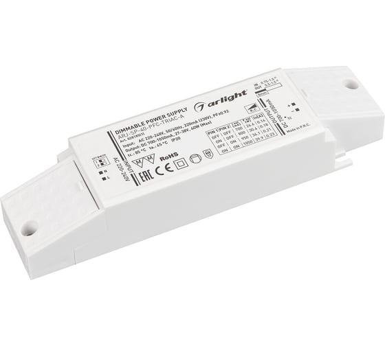 Блок питания Arlight ARJ-SP-40-PFC-TRIAC-INS 0281851