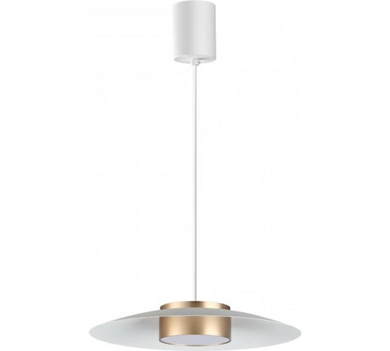 Накладной светодиодный светильник NOVOTECH провод 2м LED 18W PILZ 358 358895