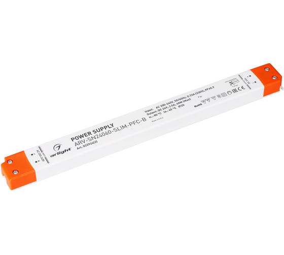 Блок питания Arlight ARV-SN24060-SLIM-PFC-B 0229242