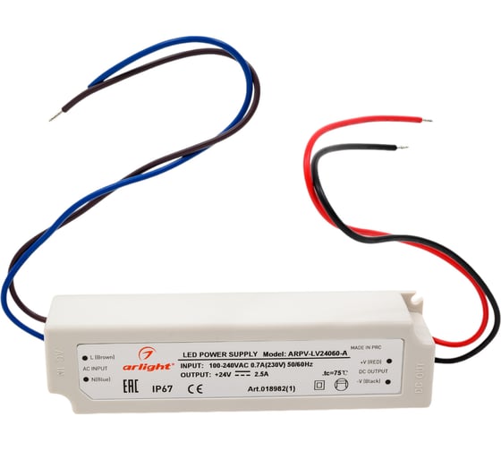 Блок питания Arlight ARPV-LV24060-A 0189821