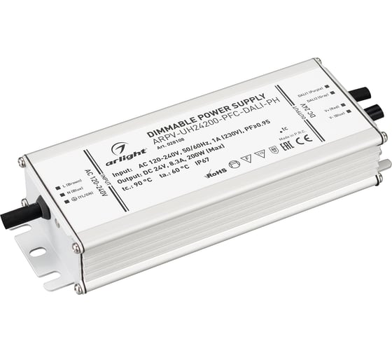 Блок питания Arlight ARPV-UH24200-PFC-DALI-PH 028108