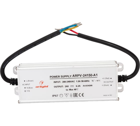 Блок питания Arlight ARPV-24150-A1 034209