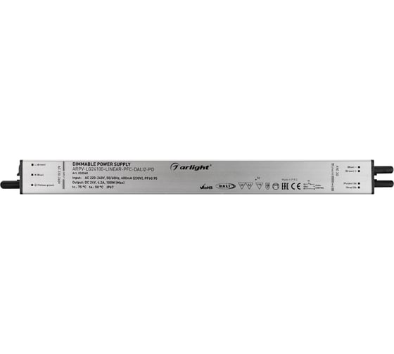 Блок питания Arlight ARPV-LG24100-LINEAR-PFC-DALI2-PD 033540