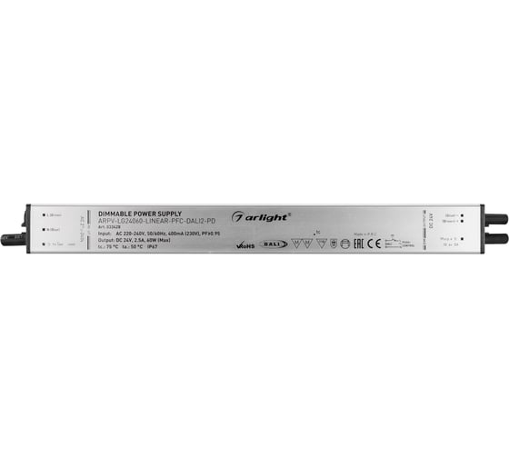 Блок питания Arlight ARPV-LG24060-LINEAR-PFC-DALI2-PD 033428