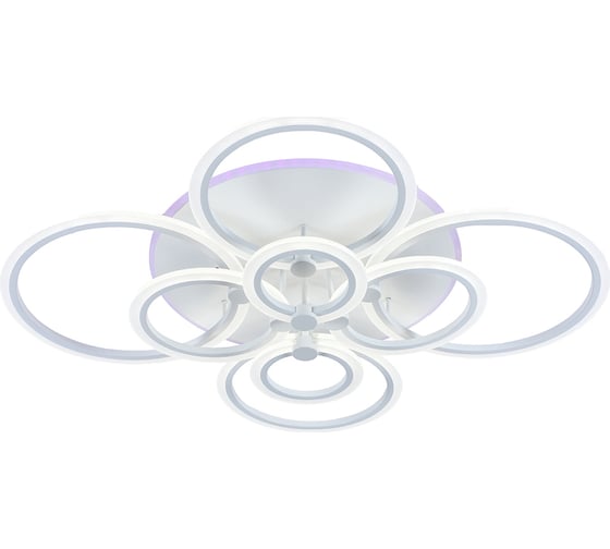 Светодиодная люстра Profit Light 8076/8 WHT