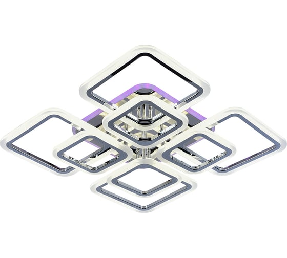 Светодиодная люстра Profit Light 8075/4+4 CHR