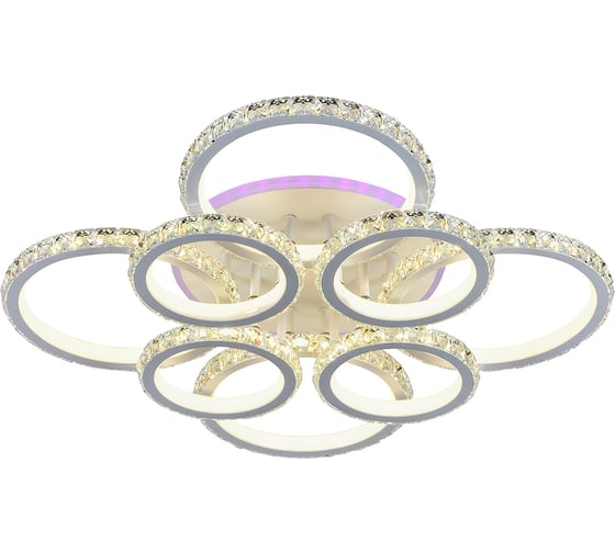 Светодиодная люстра Profit Light 8052/4+4 WHT