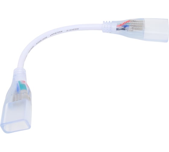 Коннектор для гибкого соединения неона TDM SMD5050-RGB-220 B односторонний SQ0331-1540