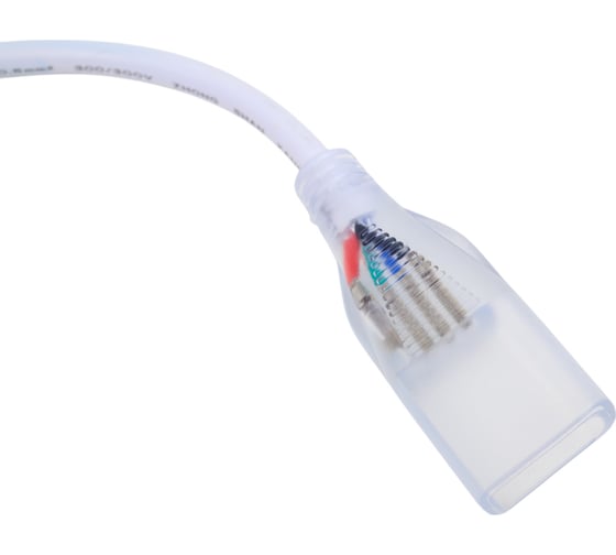 Коннектор для гибкого соединения неона TDM SMD5050-RGB-220 B односторонний SQ0331-1540