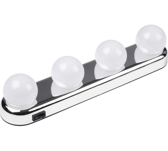 Светодиодный светильник Jazzway ML-L04-sr подсветка для зеркала серебр. 5036734