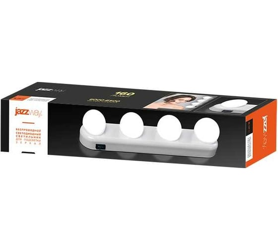 Светодиодный светильник Jazzway ML-L04-wh подсветка для зеркал бел. 5036758