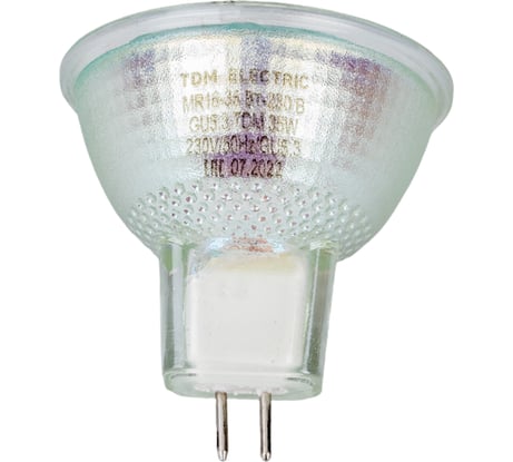 Галогенная лампа с отражателем TDM MR16 (JCDR), 35 Вт, 230 В, GU5.3 SQ0341-0008