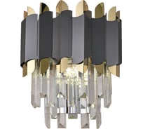 Бра HIPER 2хE14х40Вт BLACK/GOLD H171-2
