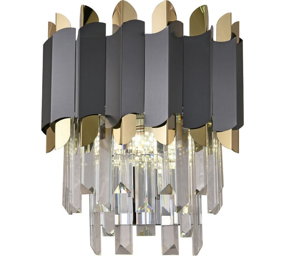Бра HIPER 2хE14х40Вт BLACK/GOLD H171-2