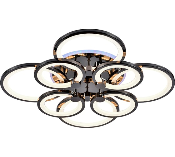 Светодиодная люстра Profit Light 8077/4+4 PBK
