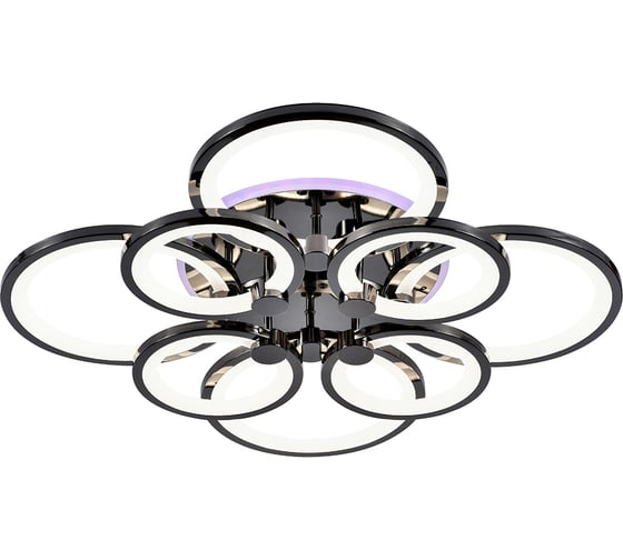 Светодиодная люстра Profit Light 8077/4+4 PBK