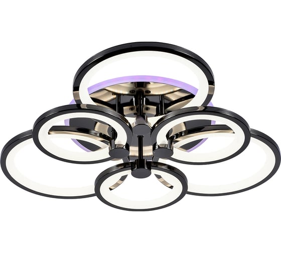 Светодиодная люстра Profit Light 8077/3+3 PBK