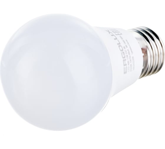 Светодиодная лампа Ergolux LED-A60-11W-E27-6K ЛОН 11Вт Е27 6500К 220-240В, ПРОМО 14724