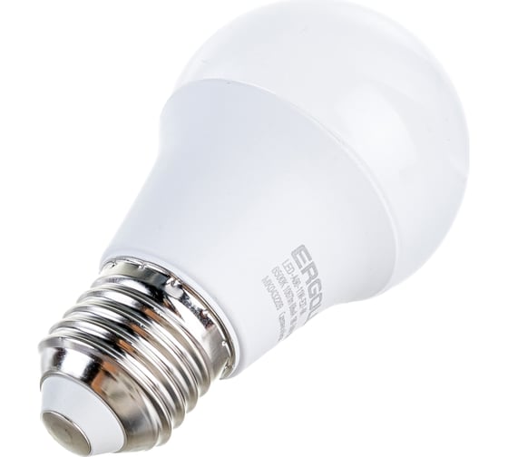 Светодиодная лампа Ergolux LED-A60-11W-E27-6K ЛОН 11Вт Е27 6500К 220-240В, ПРОМО 14724