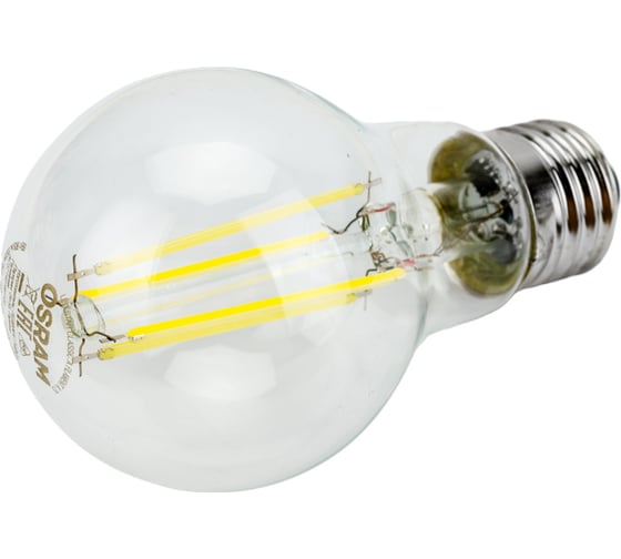 Светодиодная филаментная лампа Osram LSCLA75 6W/865 230VFILCL E27 10x1 4058075687721