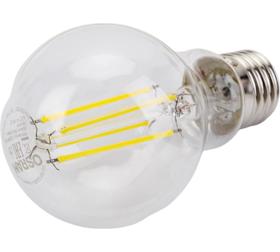 Светодиодная филаментная лампа Osram LSCLA100 7,5W/865 230V FILCL E27 10x1 4058075687752